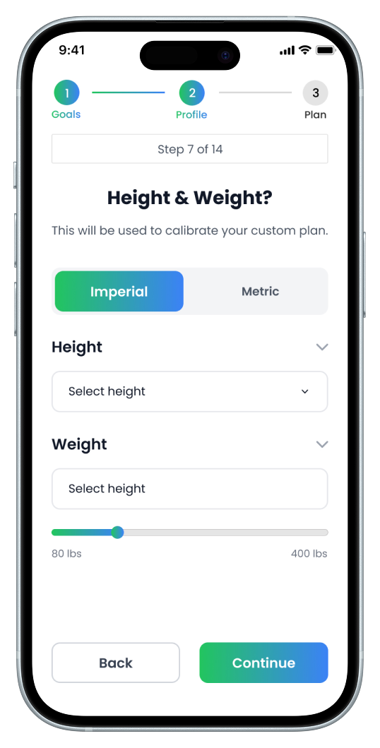 CaloDrop App - Nutrition Tracking